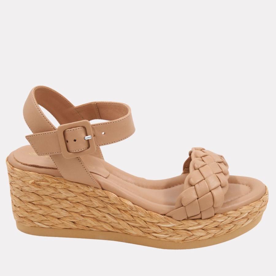 The Original Espadrille® Andre Assous | Cecilia Espadrille Wedge Khaki