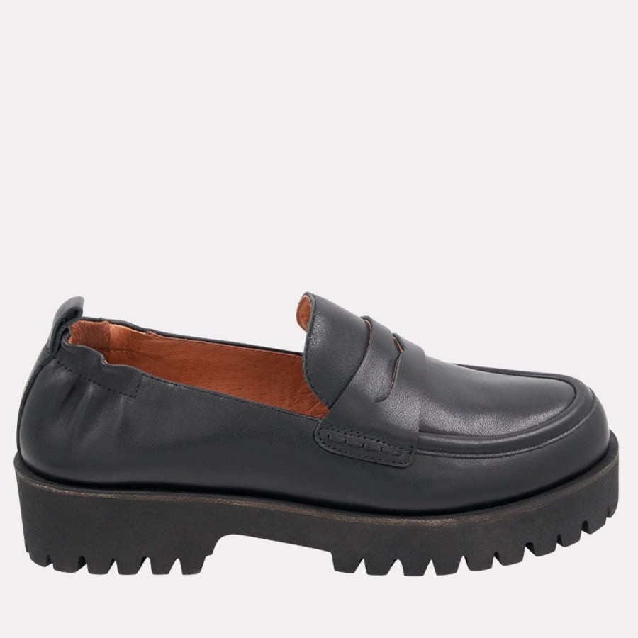 Featherweights Andre Assous | River Leather Featherweights Loafer Black