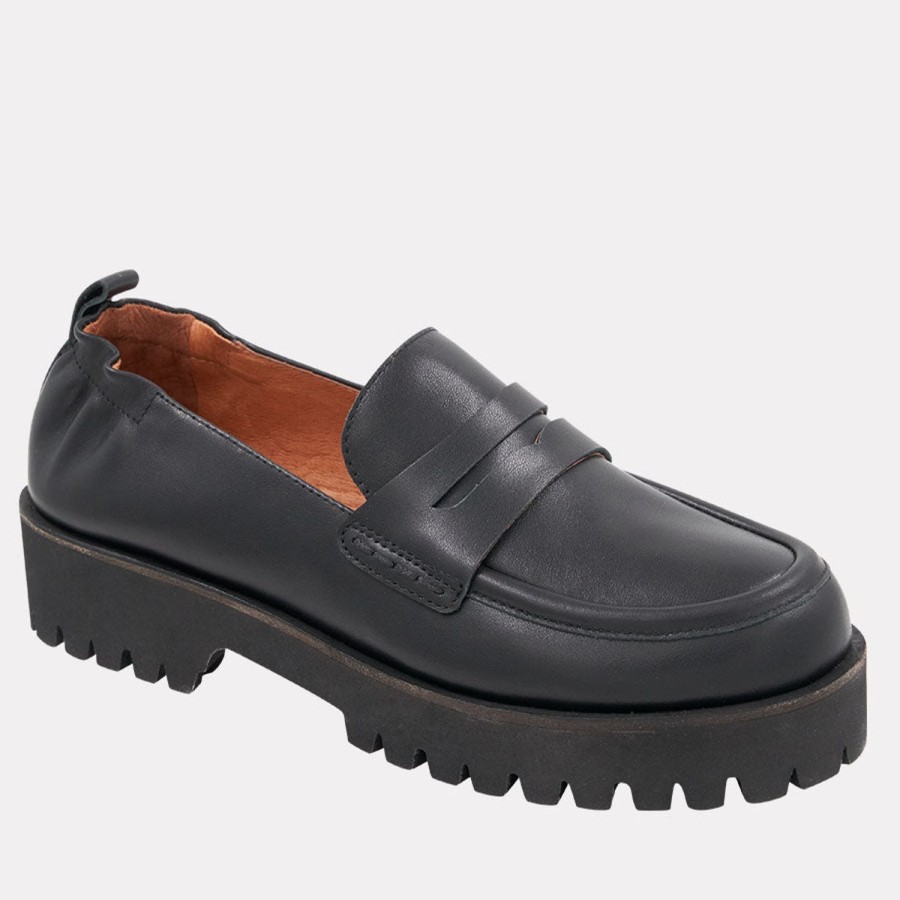 Featherweights Andre Assous | River Leather Featherweights Loafer Black