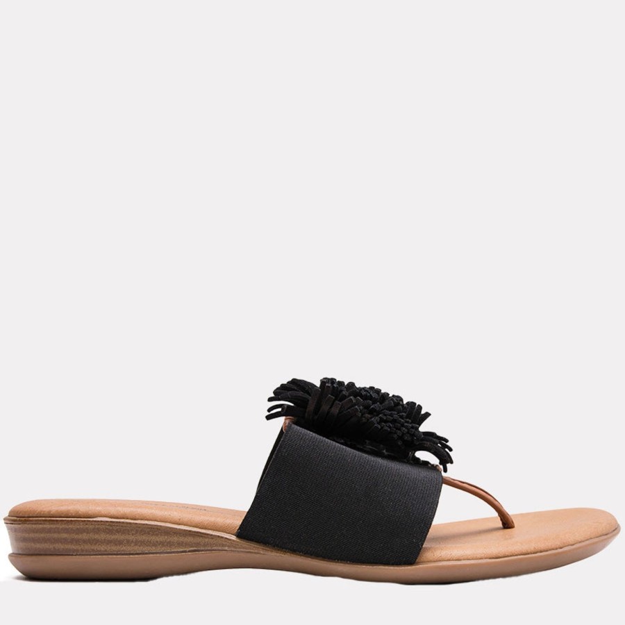 Featherweights Andre Assous | Novalee Neutral Featherweights Sandal Black