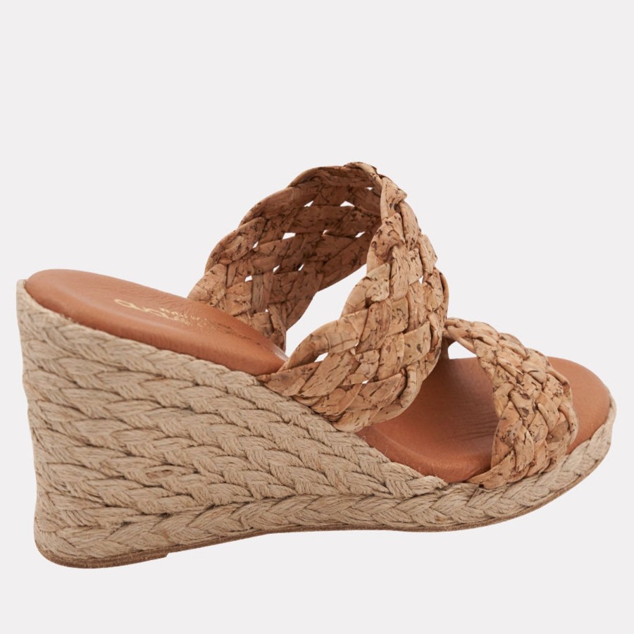 The Original Espadrille® Andre Assous | Aria Espadrille Wedge Cork