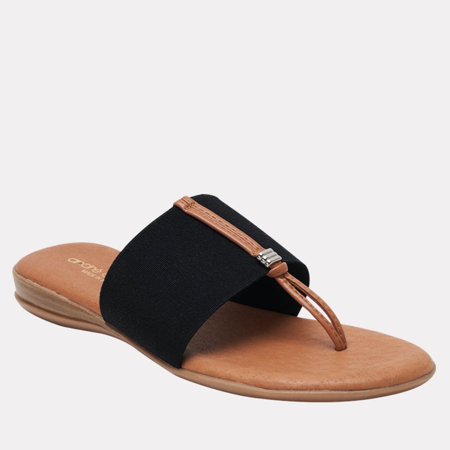 Featherweights Andre Assous | Nice Neutral Featherweights Sandal Black