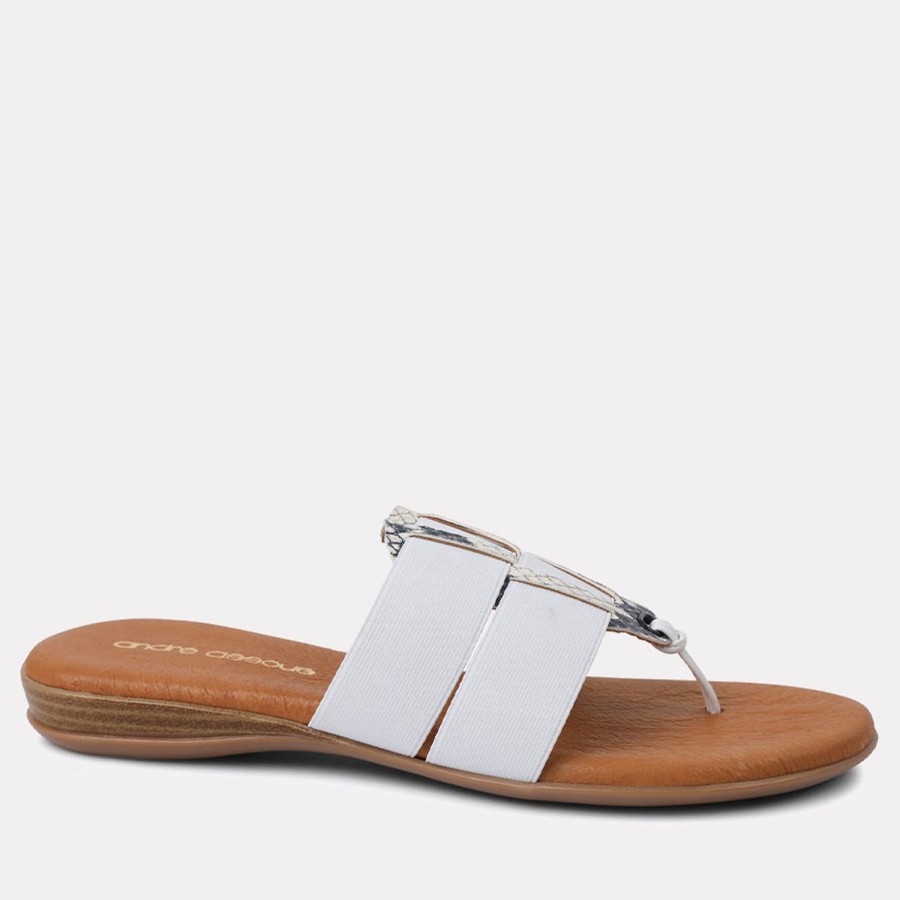 Featherweights Andre Assous | Elise Featherweights Sandal White