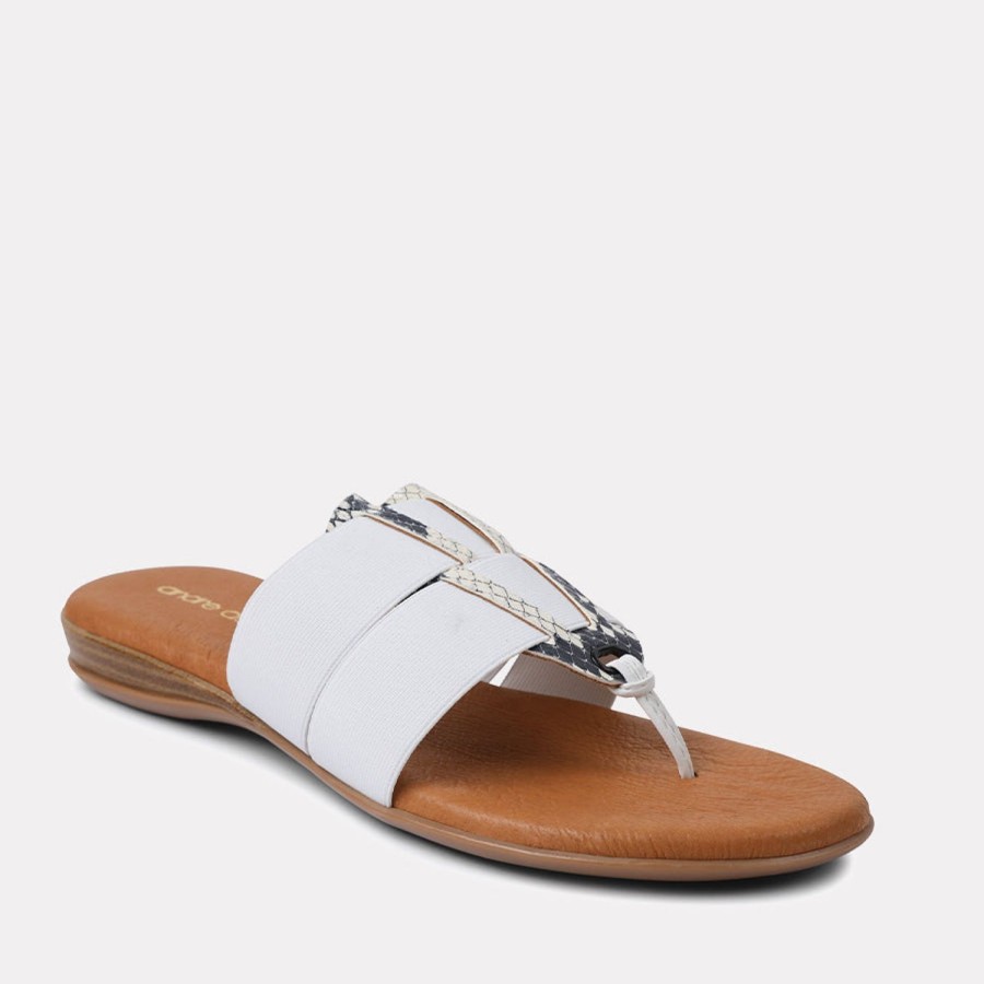 Featherweights Andre Assous | Elise Featherweights Sandal White