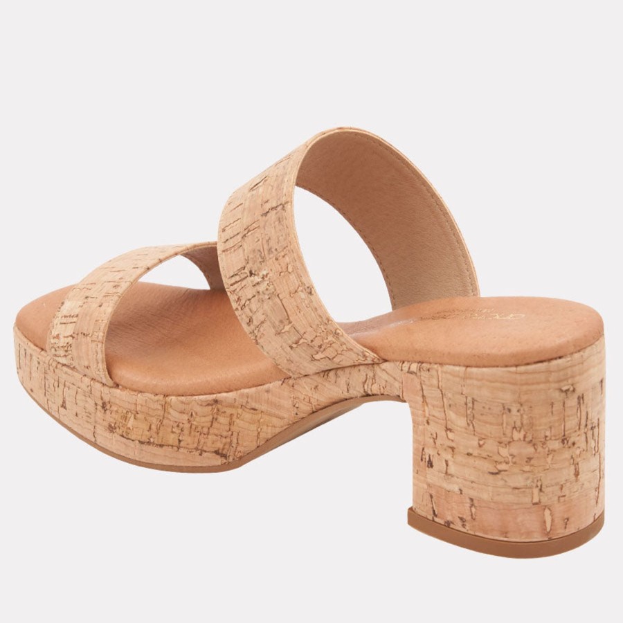 Heels Andre Assous | Cairo Cork Heel Natural