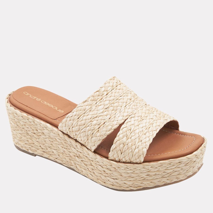 The Original Espadrille® Andre Assous | Selena Espadrille Wedge Natural