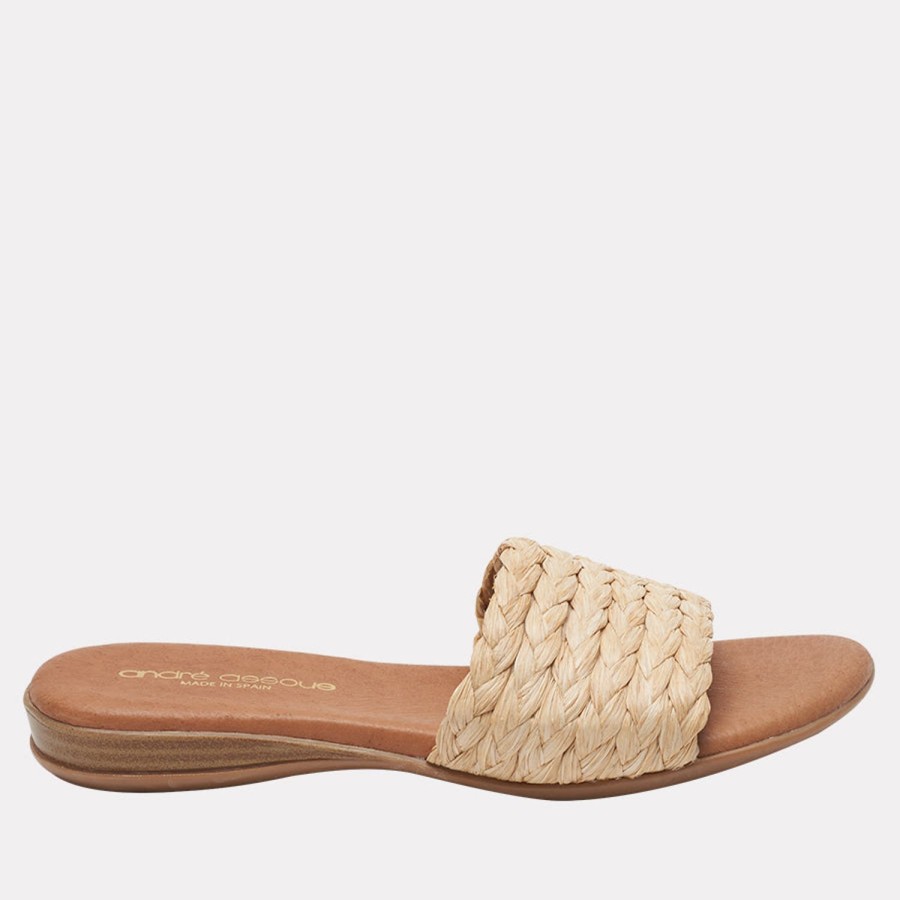 Featherweights Andre Assous | Nahala Featherweights Sandal Beige-Raffia