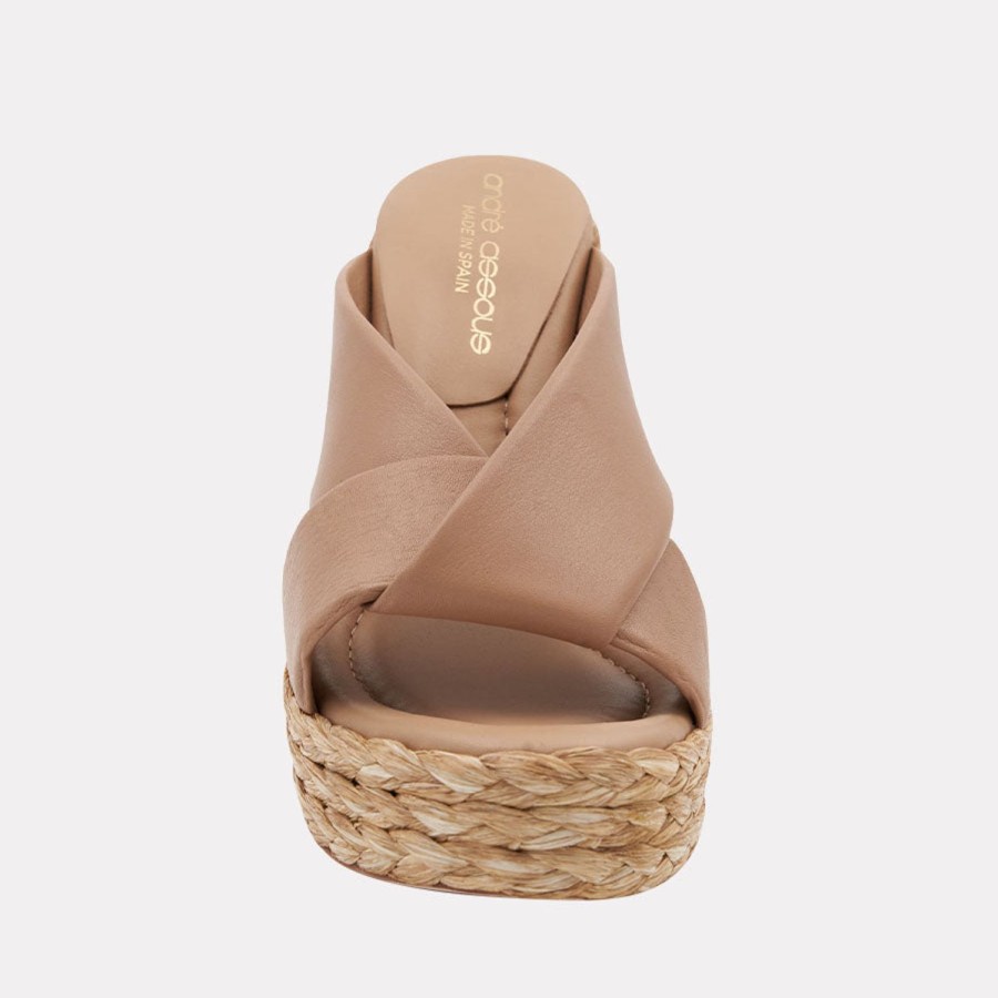 The Original Espadrille® Andre Assous | Opal Espadrille Wedge Tan