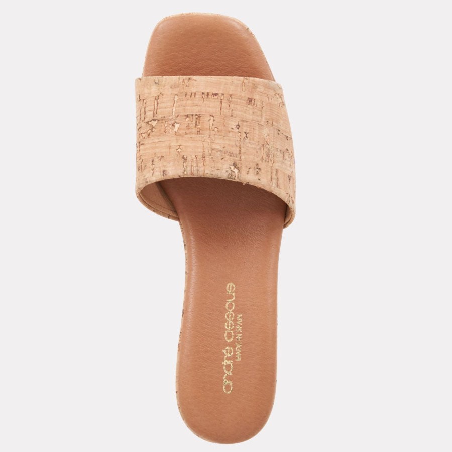 Heels Andre Assous | Cypress Cork Heel Natural