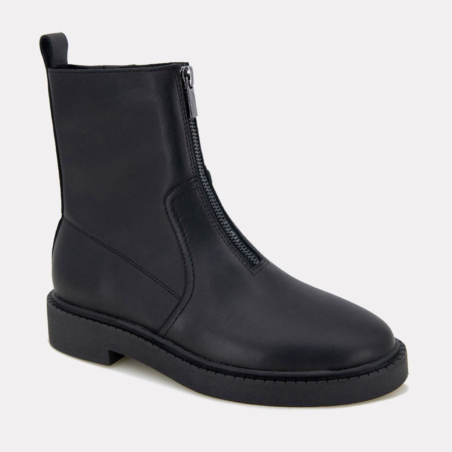 Heels Andre Assous | Vernon Leather Boot Black