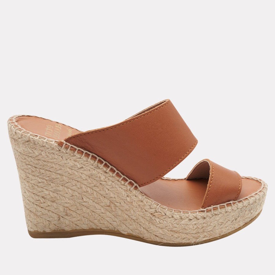 The Original Espadrille® Andre Assous | Celeste Espadrille Wedge Cuero